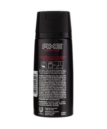 Buy AXE Dual Action Body Spray Deodorant - Long Lasting Odor Protection with Black Pepper & Cedarwood - Aluminum Free Men's Deodorant 4.0 oz - International Shipping Available - Buy Online on SooperMarket.com