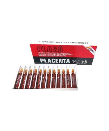 Placenta Placo Intensive Revitalizing Treatment - 12 x 10ml Vials for Hair Loss - Buy Online on SooperMarket.com