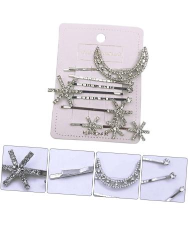 Gogogmee Clip Hair Accessories for Hair Decorations Bling Hair Pearl Hair Accessories Barrettes for Women Jeweled Barrettes Flower Decor Rhinestone Bobby Pins Fashion Hair Pin - Buy Online on SooperMarket.com