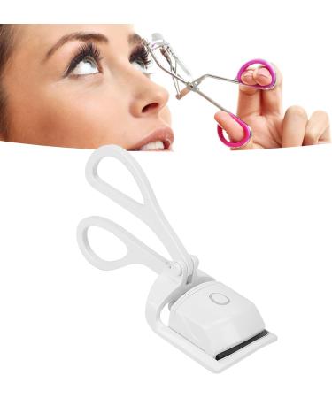 Verdant Touch Electric Heated Eyelash Curler Electric Heated Eyelash Curler USB Rechargeable Fast Heating Makeup Tool for Women Pearl White - Buy Online on SooperMarket.com