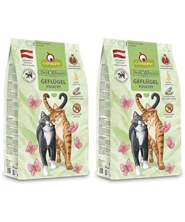 Granapet Delicatessen Poultry Adult 300 g dry food for cats tasty cat feed sole feed without grain & without sugar additives (pack with 2) 300 g (2 pack) poultry