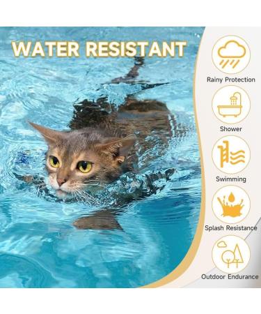 Cat Repellent Treatment Adjustable Cat Repellent Collars Natural Protection Repellent Collar for Cats Water Resistant Repellent Collar for Cats Small-Medium-Large Pink 2pack - Buy Online on SooperMarket.com