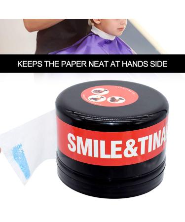 Neck Paper Holder for Hair Care - Disposable Neck Cover with Suction Cup Base | Salon Essential - Buy Online on SooperMarket.com