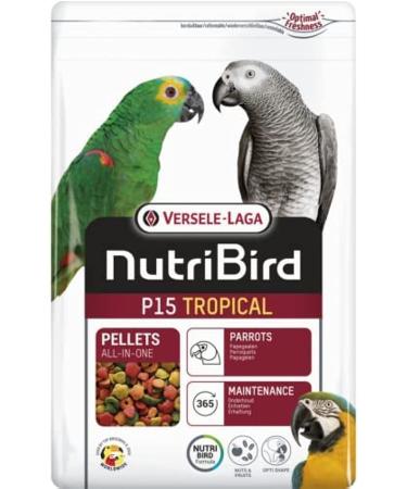 NutriBird P15 Tropical Maintenance - 1kg 1 1 kg (Pack of 1)