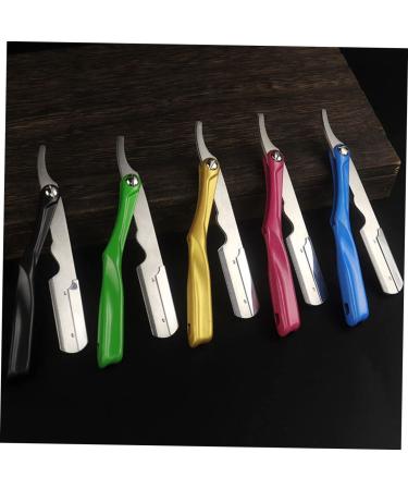 Beavorty Professional Barber Straight Razor - Stainless Steel Hair Cutting & Shaving Razor with Blades for Salons - Buy Online on SooperMarket.com