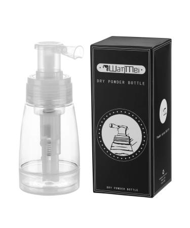 CCbeauty Powder Spray Bottle Empty Dismountable Travel Cosmetics Bottles with Locking Nozzle 6 oz / 180 ml