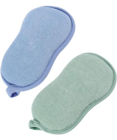 Buy NOLITOY 2pcs Bath Sponge Set | Exfoliating Loofah & Facial Scrubber - Natural Bath Ball for Kids & Adults - Ideal for Clean & Soft Skin - Buy Online on SooperMarket.com