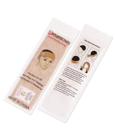 Dreamlover Wig Grip Bands - Tan, 2 Pack for Securing Wigs in Place - Buy Online on SooperMarket.com