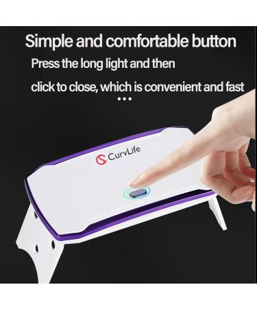 36W High Power LED UV Nail Curing Lamp - Automatic Sensor USB Portable Gel Polish Dryer for Professional Nail Art - Buy Online on SooperMarket.com