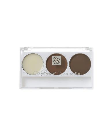 Ruby Kisses Go Brow Eyebrow Kit in Black Dark Brown - Define and Enhance Your Brows - Buy Online on SooperMarket.com