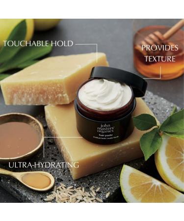 John Masters Organics Hair Paste - Matte Finish with Honey & Beeswax | 2 oz - Buy Online on SooperMarket.com