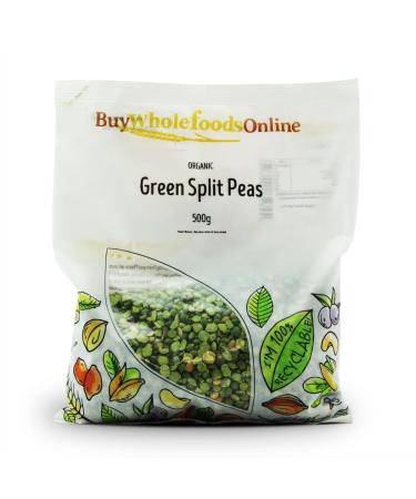 Organic Green Split Peas 500g