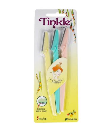 Dorco Tinkle Eyebrow Shaper, 3-Pack