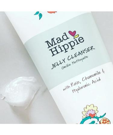 Mad Hippie Jelly Cleanser 4oz - Vegan Hydrating Face Wash with Hyaluronic Acid for Normal/Dry Skin - Removes Makeup & Sunscreen - Natural Plant Based Ingredients - Buy Online on SooperMarket.com