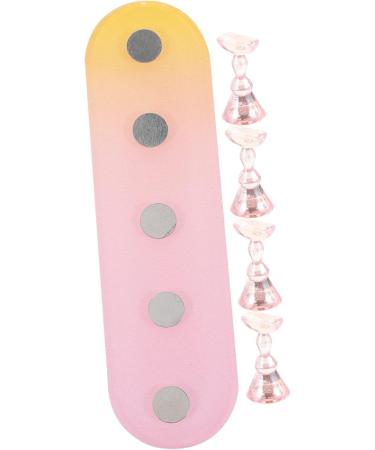 minkissy Creative Nail Stands 3 Sets Nail Practice Holder Beauty Nail Holders Acrylic Trays for Display Training Nail Racks Nail Holder Nail Decor Exercise Rack Plastic and Silver - Buy Online on SooperMarket.com