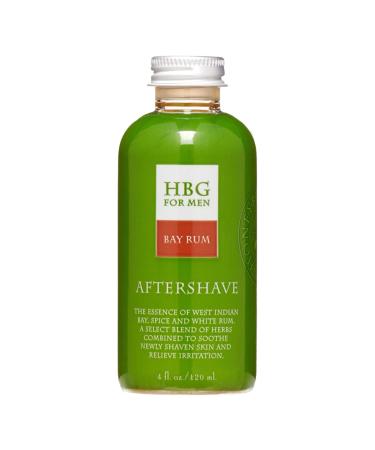 Honeybee Gardens Herbal Aftershave, Bay Rum, 4 fl. oz