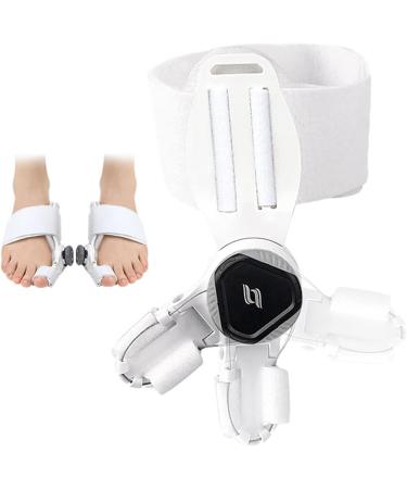 Buy Oueyfer Orthopedic Bale Corrector for Men & Women - Adjustable Silicone Cushions & Toe Smoothing Design - Available in White & Black - Buy Online on SooperMarket.com