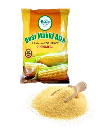 HUMI'S Desi Yellow Makki Atta |Cornmeal | 100% natural | No Preservatives |1.5kg