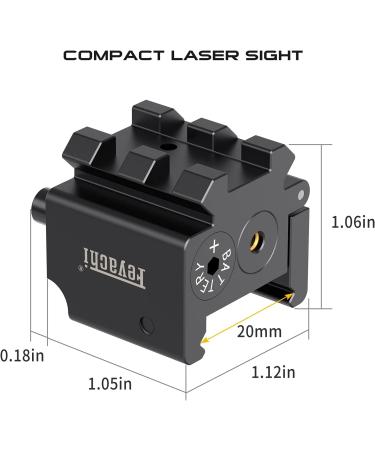 Feyachi Laser Sight - Red Dot Pistol Rifle Laser for Weaver/Picatinny Rail - Buy Online on SooperMarket.com