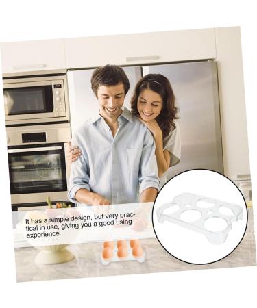 OSALADI Egg Holder Storage 3pcs egg storage racks egg holder refrigerator refrigerator egg storage drawer egg rack - Buy Online on SooperMarket.com