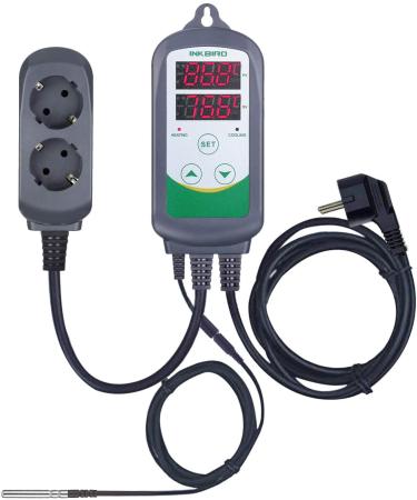 Inkbird ITC-308S Digital Temperature Controller & Thermostat with NTC Probe - International Shipping Available - Buy Online on SooperMarket.com