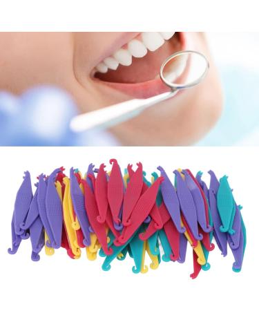 100Pcs Dental Elastic Rubber Elastic Rubber Bandsplacers Dental Rubber Bands Placers Corrosion Resistant Practical for Orthodontics Braces - Buy Online on SooperMarket.com