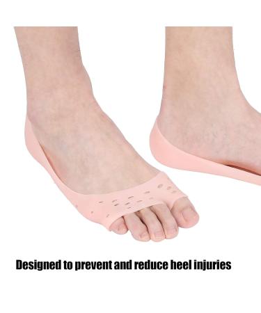 Moisturizing Silicone Socks for Dry Cracked Heels | Soft Foot Care Gel Socks | Ultimate Protection for Rough Skin - Buy Online on SooperMarket.com
