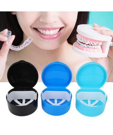 3-Piece Waterproof & Dustproof Storage Case Set | Oral Protection Toothpath & Soaking Cup | Ideal for Home & Outdoors - Buy Online on SooperMarket.com