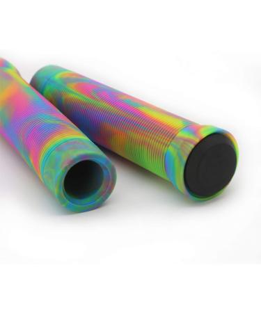 Z-FIRST 145mm Soft Longneck Handlebar Grips for Stunt Scooters and BMX Bikes - U-Rainbow - Buy Online on SooperMarket.com