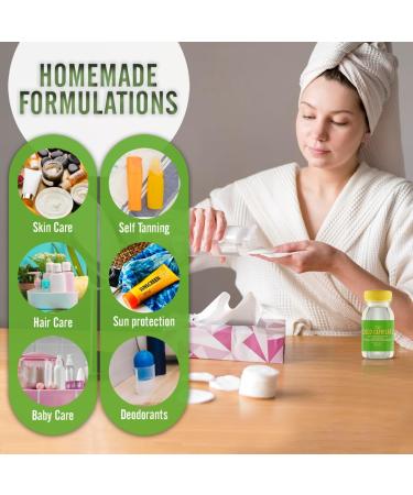 COCO-CAPRYLATE Liquid 100g - Emollient for DIY Skin Body & Hair Care | Perfect for Shower Products & Shampoos - International Shipping Available - Buy Online on SooperMarket.com