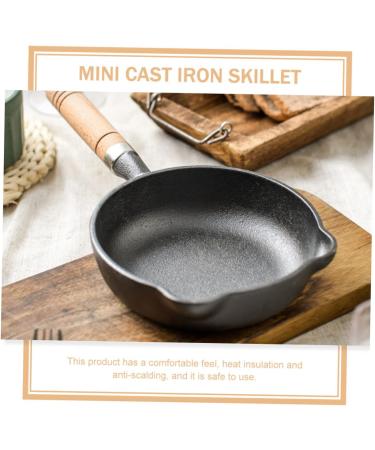 DELURA 1 Set Round Griddle Cookware Egg Frying Pan Mini Egg Pan Mini Pan Steak Frying Pan Pan Breakfast Pan Cooking Utensils Mini Egg Frying Pan Kitchen Supply - Buy Online on SooperMarket.com