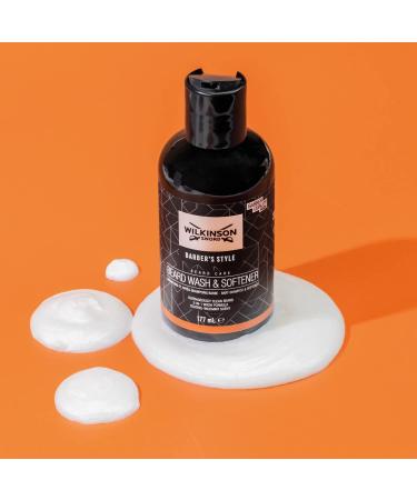 Wilkinson Sword Barber's Style Beard Wash & Softener 177ml - For Men - Buy Online on SooperMarket.com