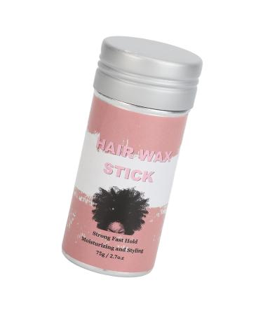Hair Wax Stick 75g Soft Shiny Hair Styling Wax Non Greasy Styling Cream Hair Wax Stick for Frizzy Hair Gel Stick for Control