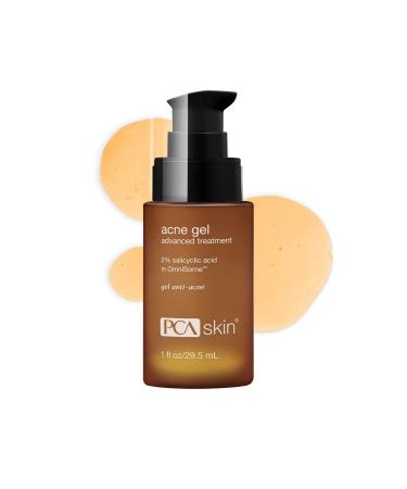 PCA SKIN Acne Spot Treatment Facial Gel - 2% Salicylic Acid Brightening Face Serum for Excess Oil  Breakouts & Dark Spots (1 fl oz)