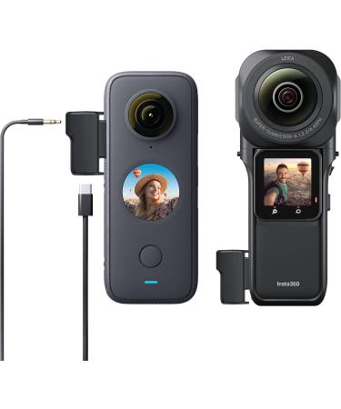 CYNOVA Upgraded Insta360 Mic Adapter | 3.5mm Audio Jack for Insta360 One RS/One X2 | External Microphone USB-C Port - Buy Online on SooperMarket.com