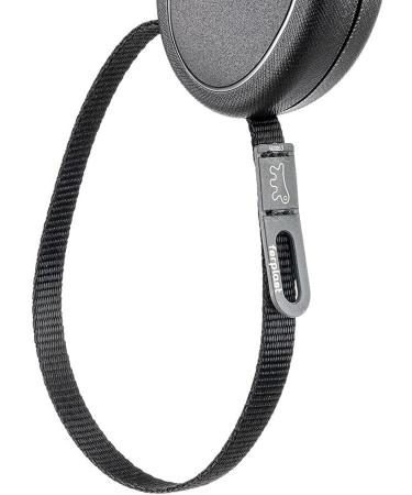 Ferplast Flippy One Dog Leash - Extendable Roller Leash for Small Dogs up to 8kg | 3m Cord with Locking Button - Black - Buy Online on SooperMarket.com