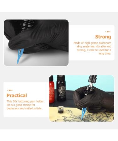1 Set Healeved Tattoos Tool Kit - Pen Holder Multipurpose Tattooing Supplies - Gift WSTZ1233 04 - Buy Online on SooperMarket.com