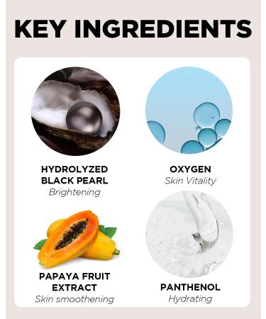 THESAEM Gem Miracle Black Pearl O2 Bubble Mask - Exfoliating Korean Wash Off Mask for Radiant Skin Deep Pore Cleansing 3.7 fl.oz - Shop Internationally - Buy Online on SooperMarket.com