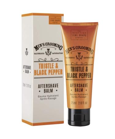 Scottish Fine Soaps Thistle & Black Pepper Aftershave Balm 75 ml