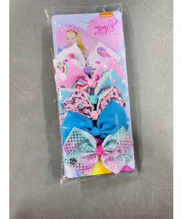 Kalolary 12Pcs Unicorn Hair Bows Clips for Girls - Grosgrain Ribbon Barrettes for Toddler - Birthday & Holiday Hair Accessories - Buy Online on SooperMarket.com