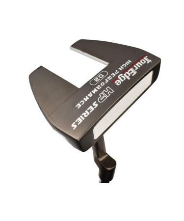 Tour Edge Hp Series Black Putter (Men's, Left Hand, Steel, Uniflex)