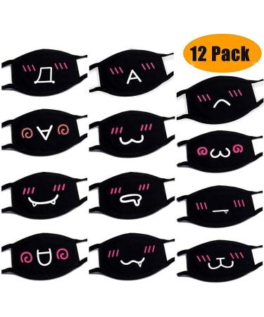 QZQ HOME Unisex White Cute Anime Anti Dust Kawaii Muffle Face Mask - Buy Online on SooperMarket.com