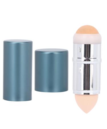 Oil Absorbing Roller for Women Girls Effective Oil Removing Volcanic Stone Facial Roller for Forehead Nose Eyes Reusable Easy Cleaning Face Roller for Face Massage(Oil-absorbing roller-dumb blue)