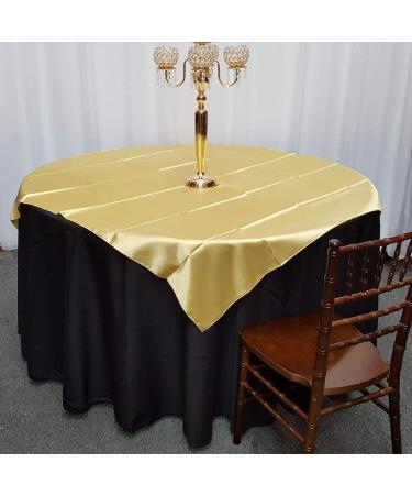 Charmeuse Satin Fabric - 5 Yards Continuous - 60 Wide - Silky Bridal & Fashion Crafts - Rich Gold Color - Buy Online on SooperMarket.com