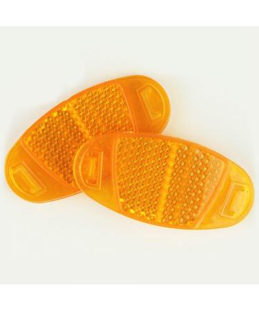 4 PCS Cyberone Oval White Bicycle Wheel Spoke Reflectors for Mountain & Road Bike Safety - Buy Online on SooperMarket.com