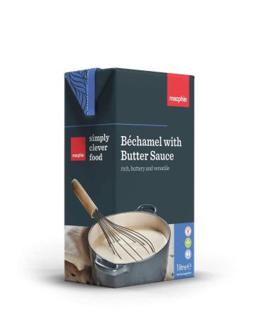 Macphie Bechamel with Butter 1 Litre (Set of 12) Bechamel Sauce w/ Butter