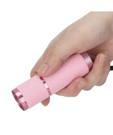 Shop Pink Flashlight Nail Lamp - LED Nail Dryer & Art Tool for Home Salon - Buy Online on SooperMarket.com
