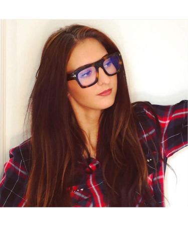 Jurchio Unisex Classic Vintage Space Glasses | Clear Lens Frames for Men & Women | Includes Glasses Case - Buy Online on SooperMarket.com