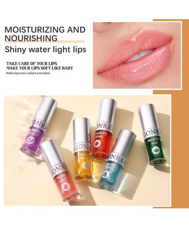 Buy Plumping Lip Gloss & Hydrating Lip Glow Oil | Moisturizing Tinted Lip Oil with Aloe Vera - Long-Lasting Non-Sticky Shine - Buy Online on SooperMarket.com