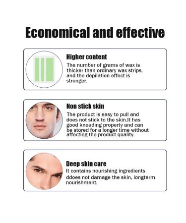 30 Pieces Torn Beeswax Hair Removal Wax Strips | Tongfeng Body & Face Wax Strips for Smooth Skin - Ideal for At-Home Hair Removal - Buy Online on SooperMarket.com